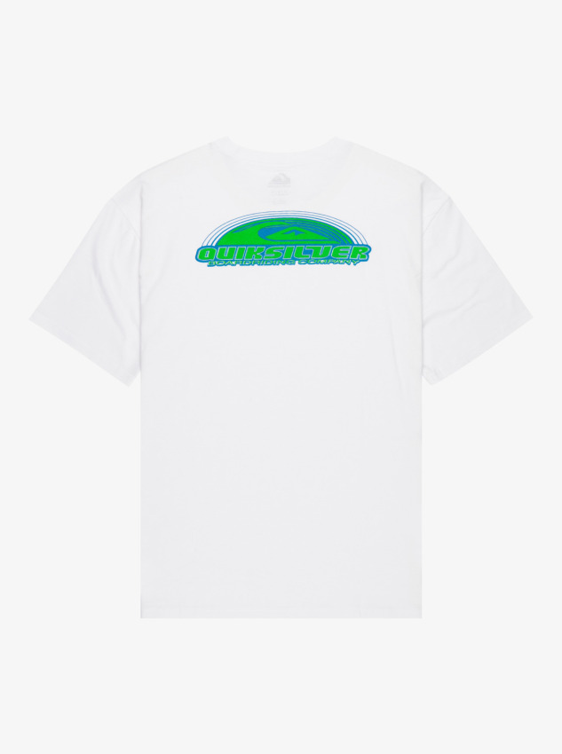 Quiksilver EV Fade Spectru Beyaz Erkek Tshirt - 6