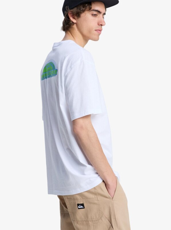 Quiksilver EV Fade Spectru Beyaz Erkek Tshirt - 3