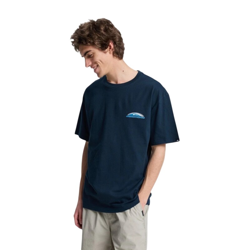 Quiksilver EV Fade Spectru Lacivert Erkek Tshirt - 2