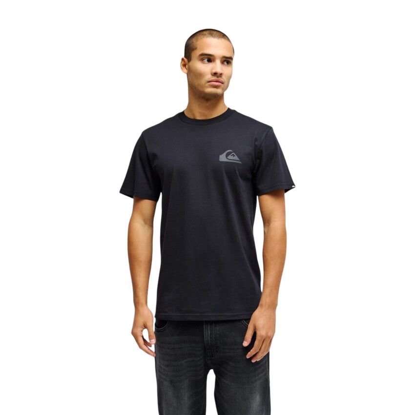 Quiksilver Ev Mini Logo Antrasit Erkek Tshirt - 1