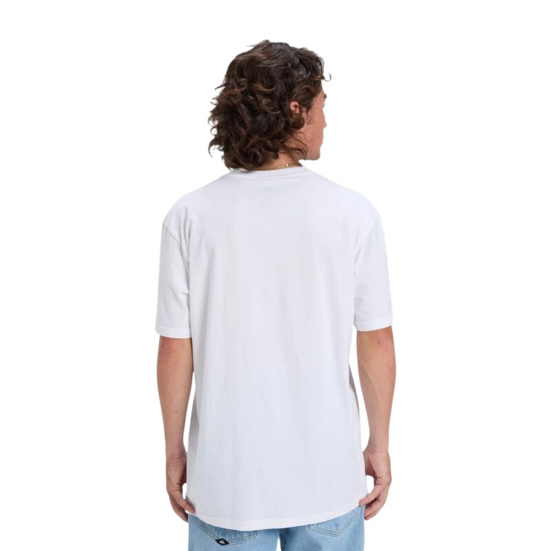 Quiksilver Ev Mini Logo Beyaz Erkek Tshirt - Quiksilver (1)