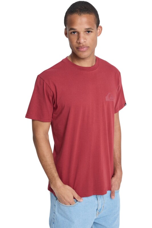 Quiksilver Ev Mini Logo Kırmızı Erkek Tshirt - 1