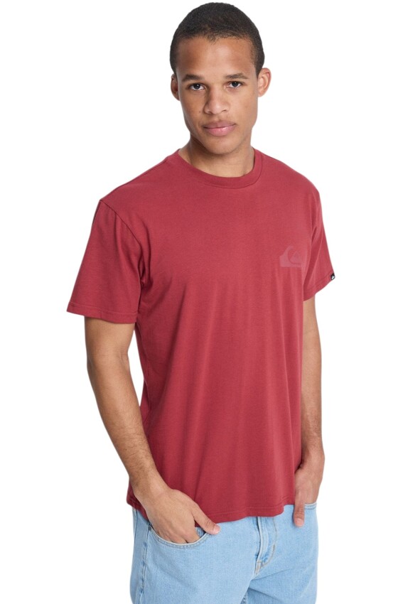 Quiksilver Ev Mini Logo Kırmızı Erkek Tshirt - 1