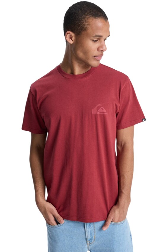 Quiksilver Ev Mini Logo Kırmızı Erkek Tshirt - 3