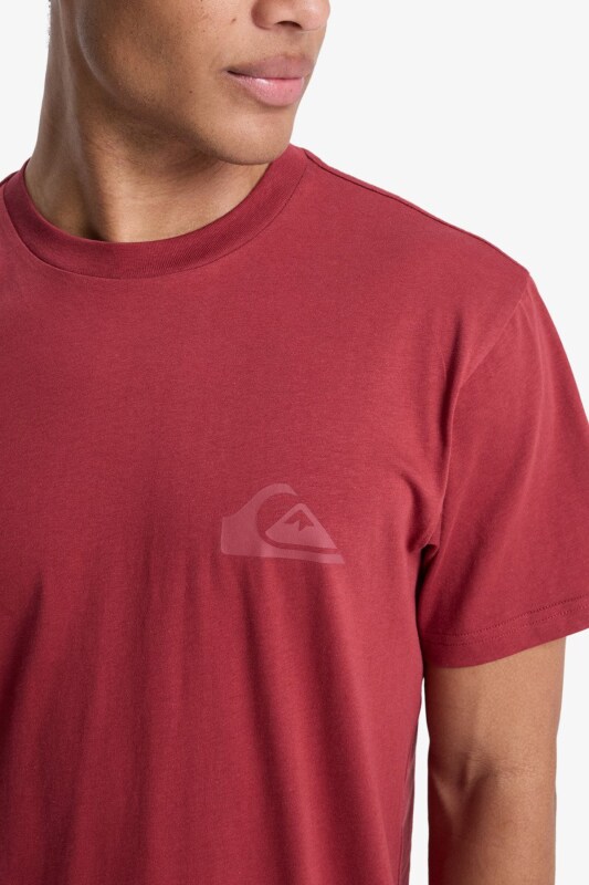 Quiksilver Ev Mini Logo Kırmızı Erkek Tshirt - 4