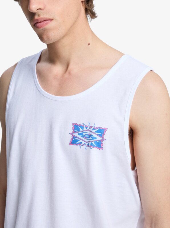 Quiksilver EV Starfish Sta Beyaz Erkek Atlet - 4