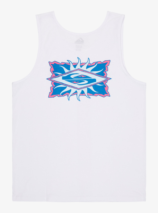 Quiksilver EV Starfish Sta Beyaz Erkek Tshirt - 6