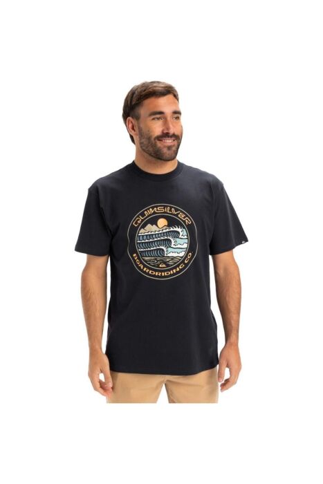 Quiksilver EV Three Seas SS Erkek Tshirt - 1