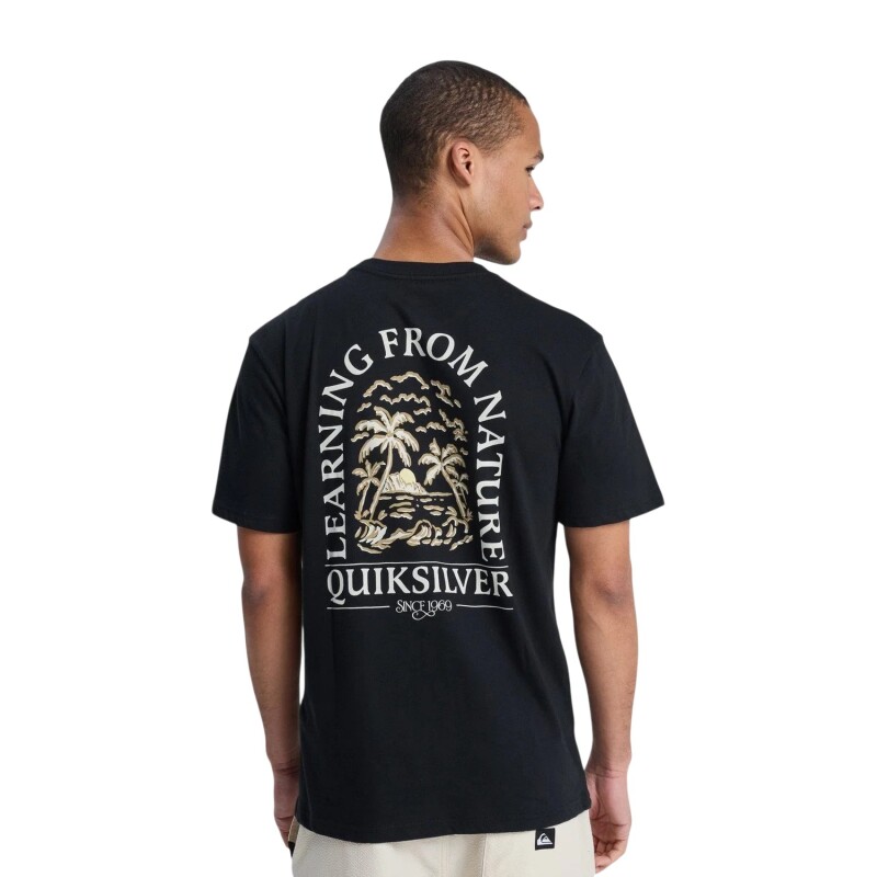 Quiksilver Evo Learning FR Antrasit Erkek Tshirt - 2