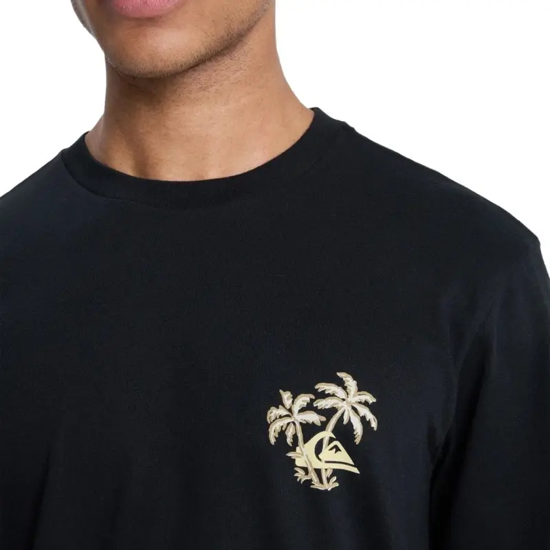 Quiksilver Evo Learning FR Antrasit Erkek Tshirt - 3