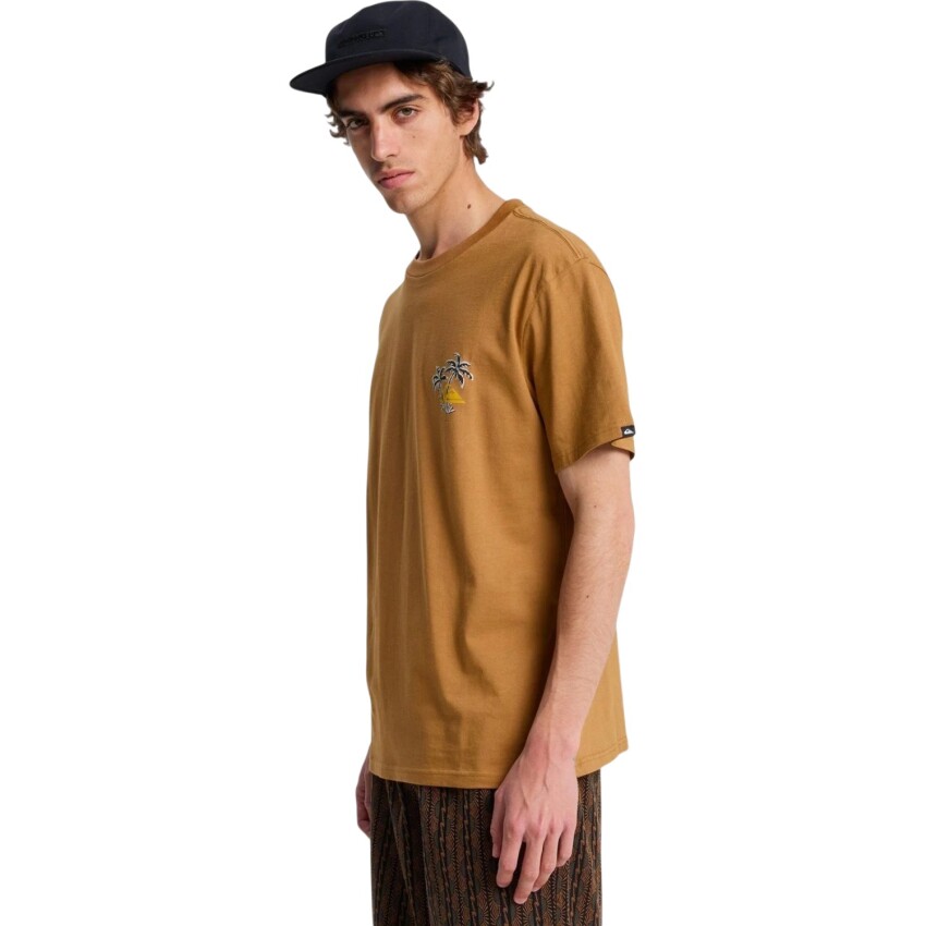 Quiksilver Evo Learning FR Kahverengi Erkek Tshirt - 2