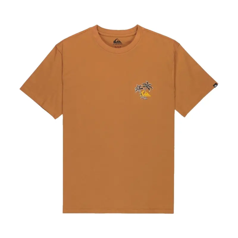 Quiksilver Evo Learning FR Kahverengi Erkek Tshirt - 6