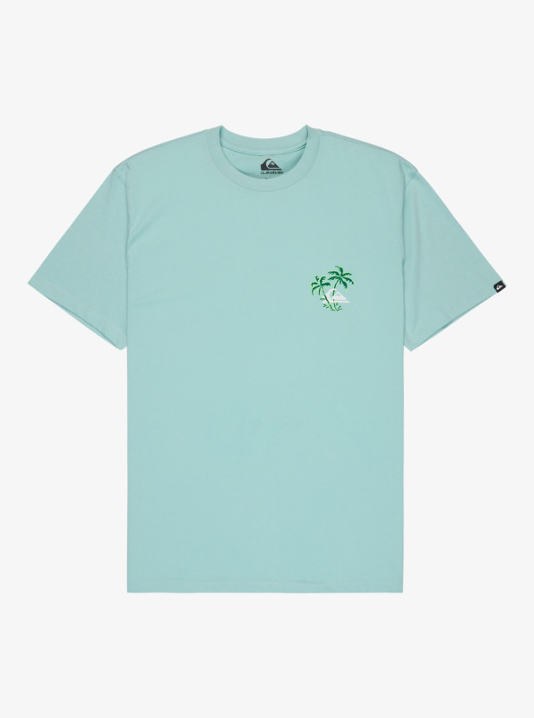 Quiksilver Evo Learning FR Mavi Erkek Tshirt - 5