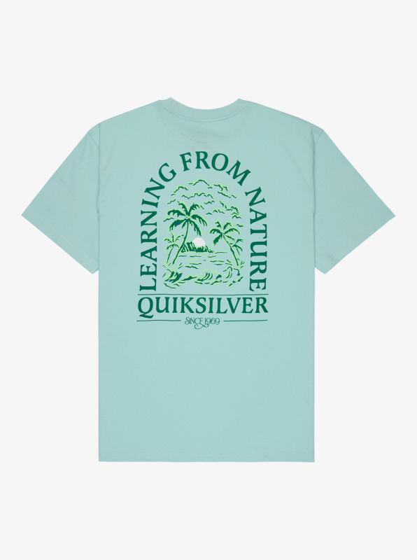 Quiksilver Evo Learning FR Mavi Erkek Tshirt - 6