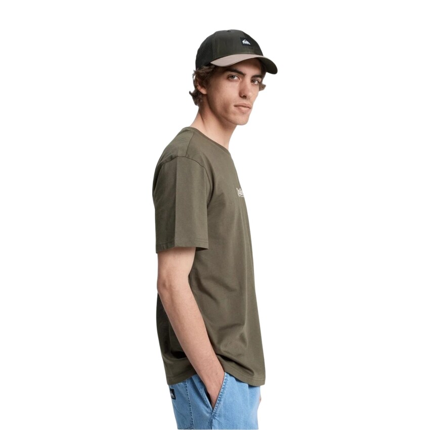 Quiksilver Fineline Haki Erkek Tshirt - 2