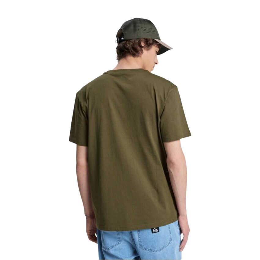 Quiksilver Fineline Haki Erkek Tshirt - 3