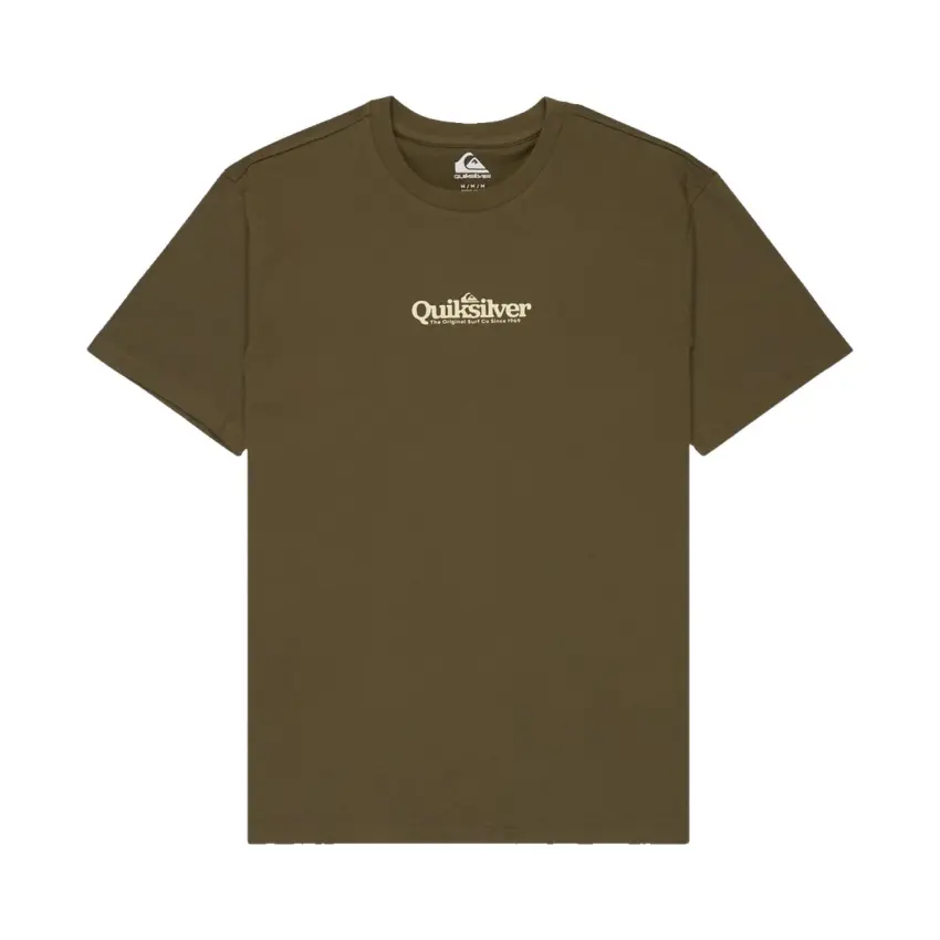 Quiksilver Fineline Haki Erkek Tshirt - 6
