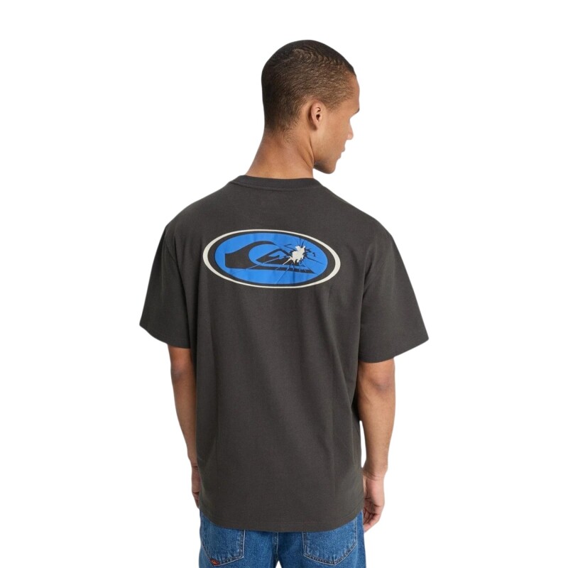 Quiksilver Fractured Wave Antrasit Erkek Tshirt - 3