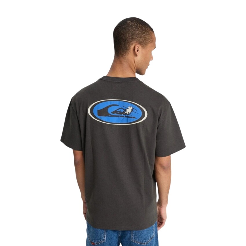 Quiksilver Fractured Wave Antrasit Erkek Tshirt - 3