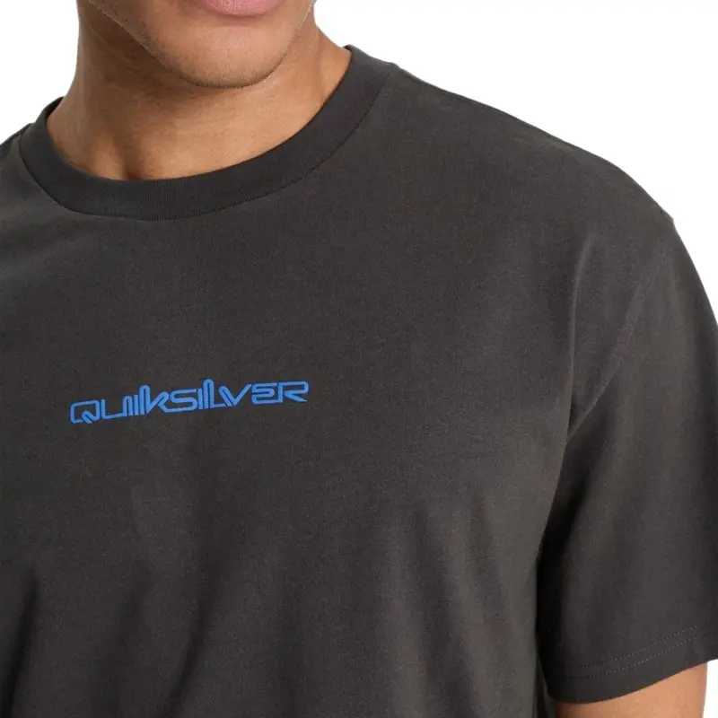 Quiksilver Fractured Wave Antrasit Erkek Tshirt - 4