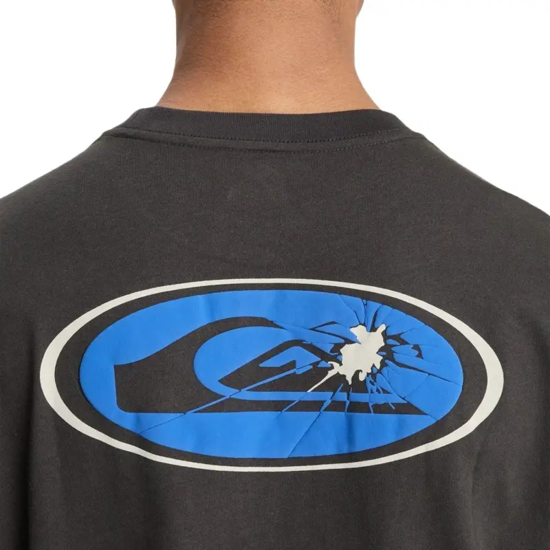 Quiksilver Fractured Wave Antrasit Erkek Tshirt - 5