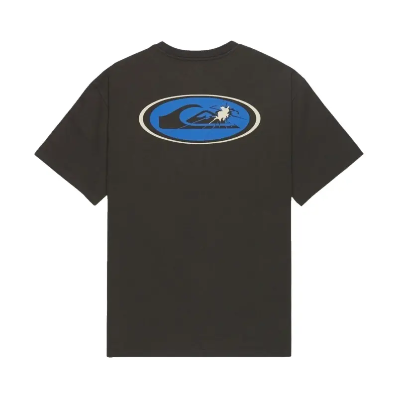 Quiksilver Fractured Wave Antrasit Erkek Tshirt - 7