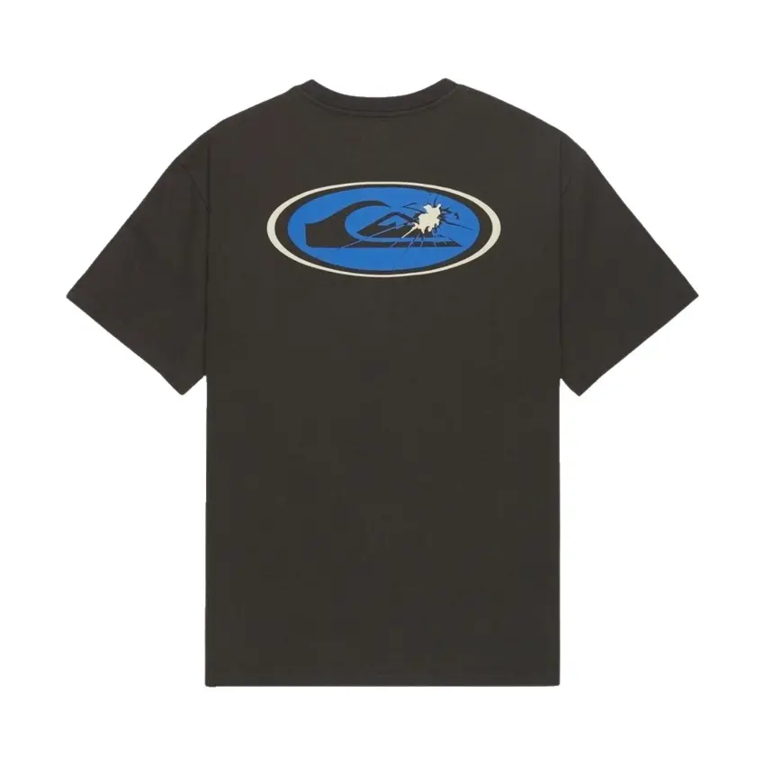 Quiksilver Fractured Wave Antrasit Erkek Tshirt - 7