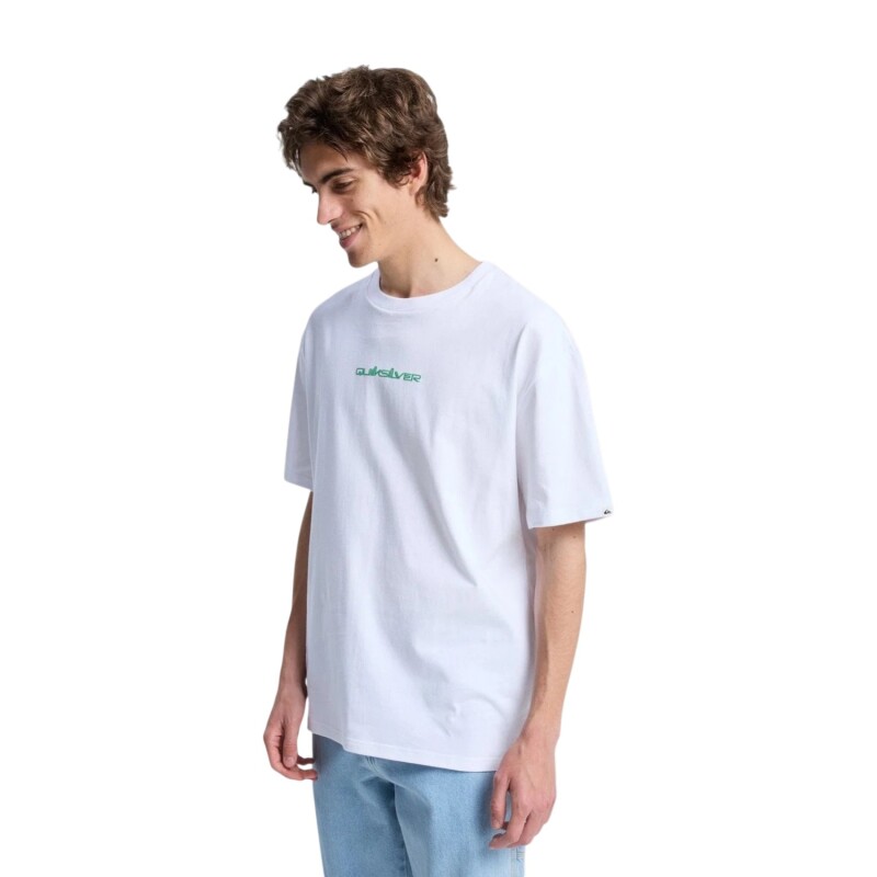 Quiksilver Fractured Wave Beyaz Erkek Tshirt - 2