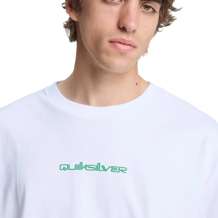 Quiksilver Fractured Wave Beyaz Erkek Tshirt - 3