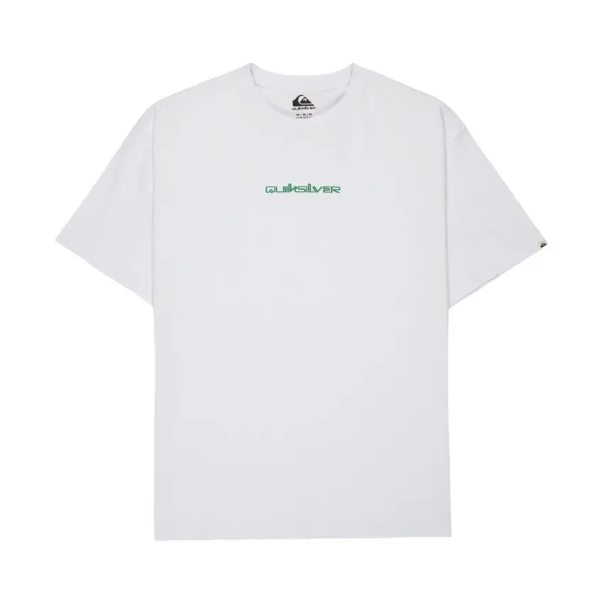 Quiksilver Fractured Wave Beyaz Erkek Tshirt - 5