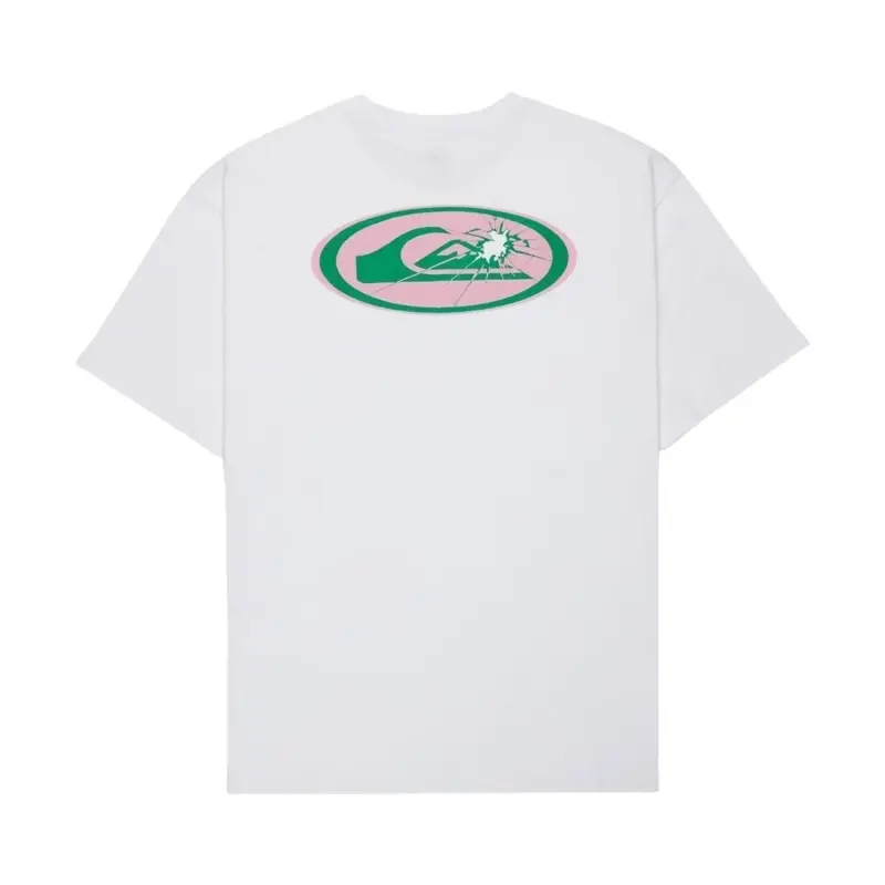 Quiksilver Fractured Wave Beyaz Erkek Tshirt - 6