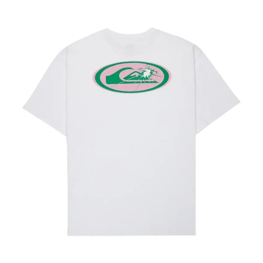 Quiksilver Fractured Wave Beyaz Erkek Tshirt - 6