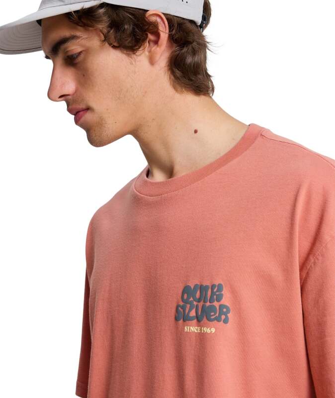 Quiksilver Fruits Tide Pembe Erkek Tshirt - 4