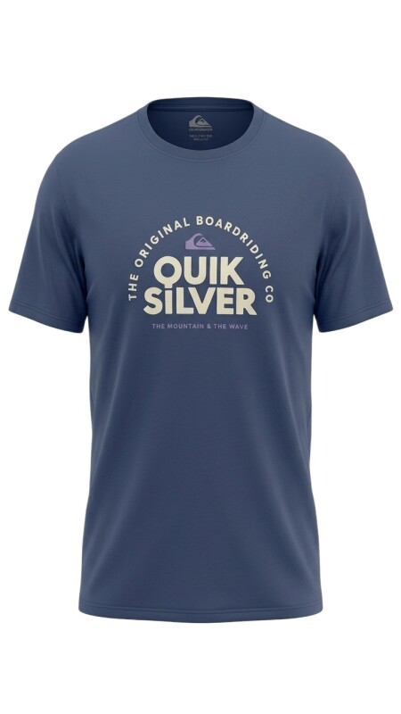 Quiksilver Fundamental Rid Lacivert Erkek Tshirt - 1
