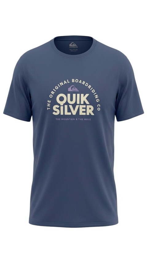 Quiksilver Fundamental Rid Lacivert Erkek Tshirt - 1