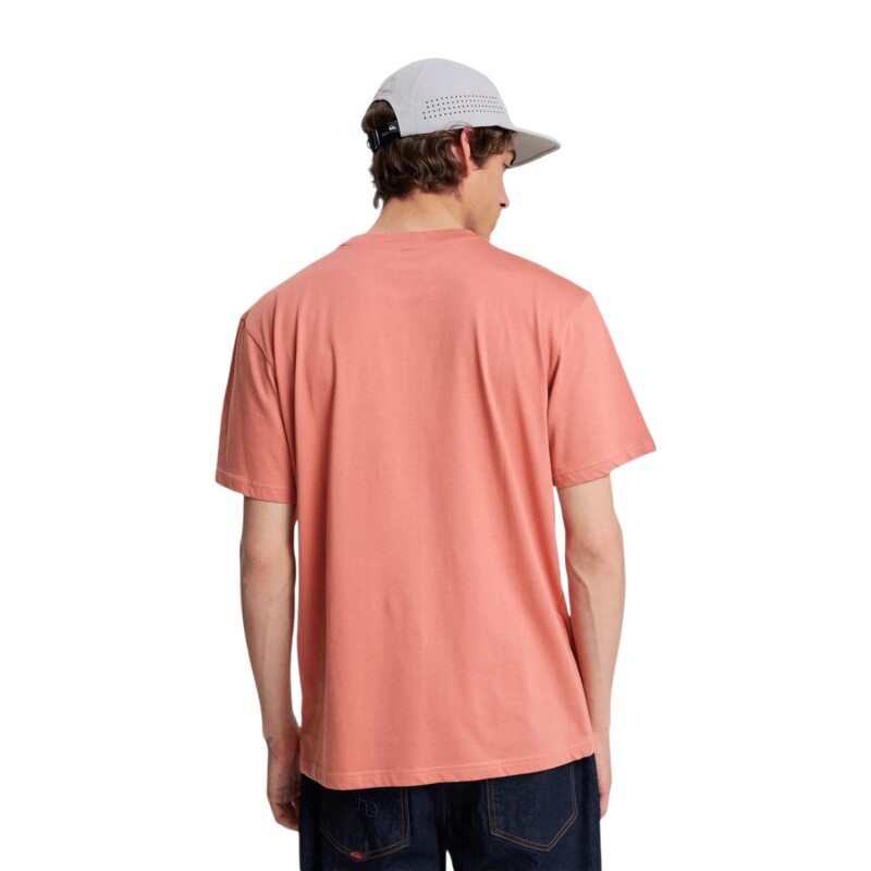Quiksilver Fundamental Rid Pembe Erkek Tshirt - 3