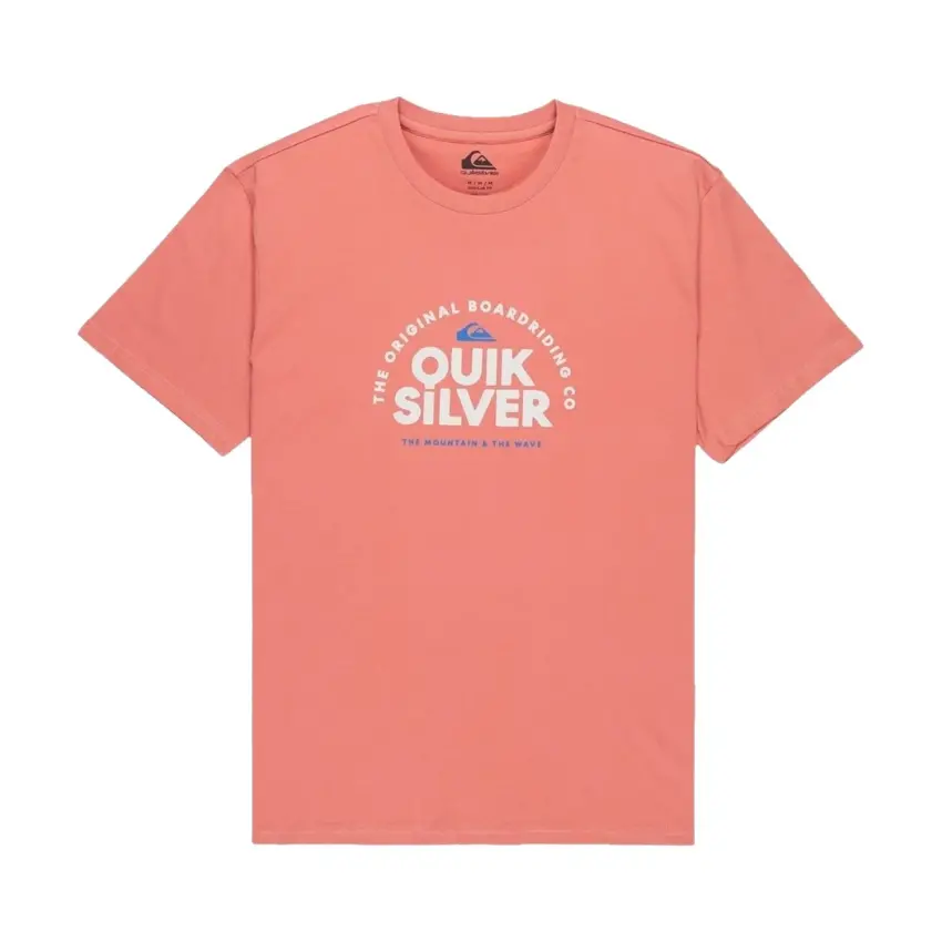 Quiksilver Fundamental Rid Pembe Erkek Tshirt - 6