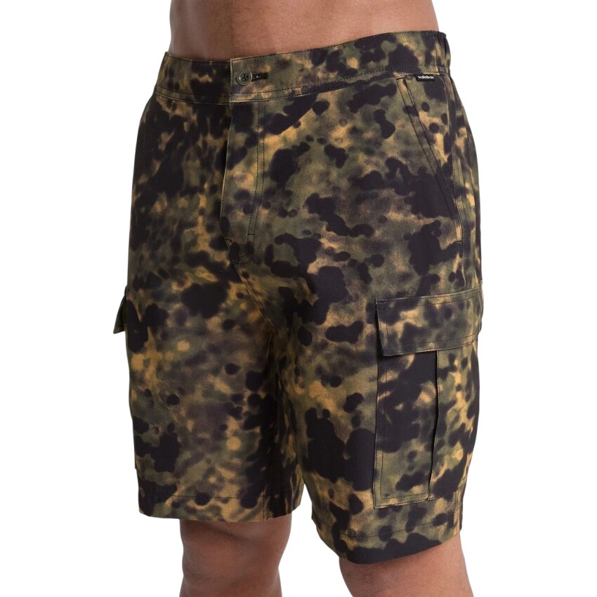 Quiksilver Half Jam Cargo Haki Erkek Şort - 1