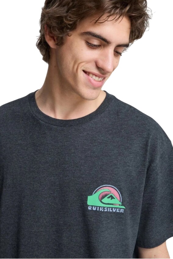 Quiksilver Hellbender Antrasit Erkek Tshirt - 4