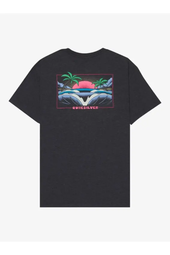Quiksilver Hellbender Antrasit Erkek Tshirt - 6