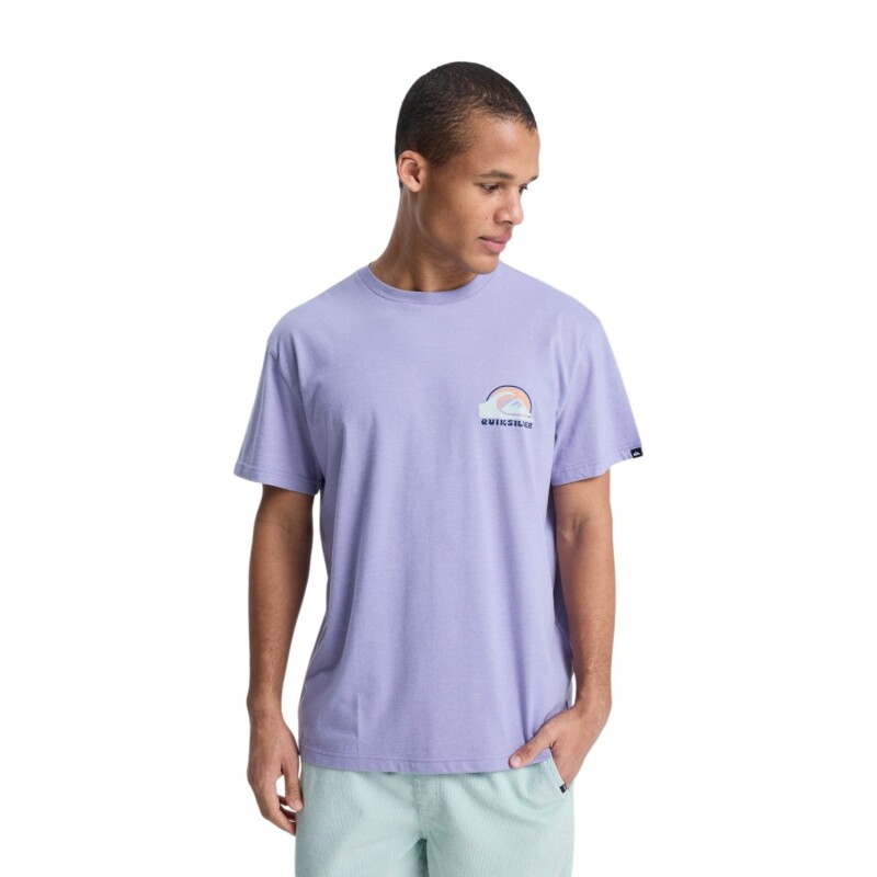 Quiksilver Hellbender Mor Erkek Tshirt - 1