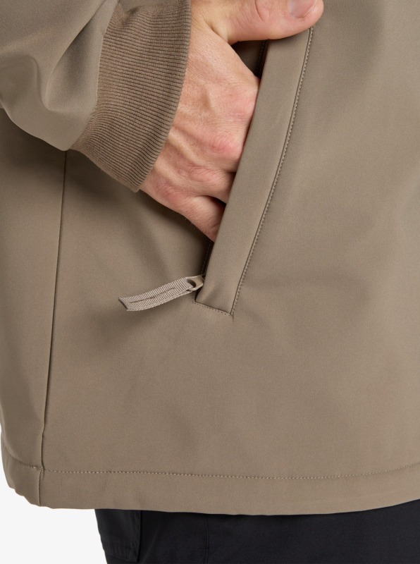 Quiksilver Live For The Dream Kahverengi Erkek Mont - 6