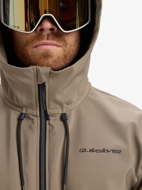 Quiksilver Live For The Dream Kahverengi Erkek Mont - 5
