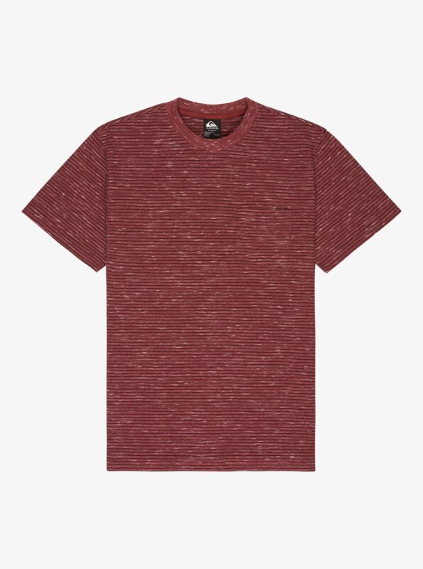 Quiksilver Lopaz Striped S Kırmızı Erkek Tshirt - 6