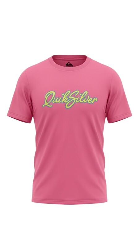 Quiksilver Malibu Pembe Erkek Tshirt - 1