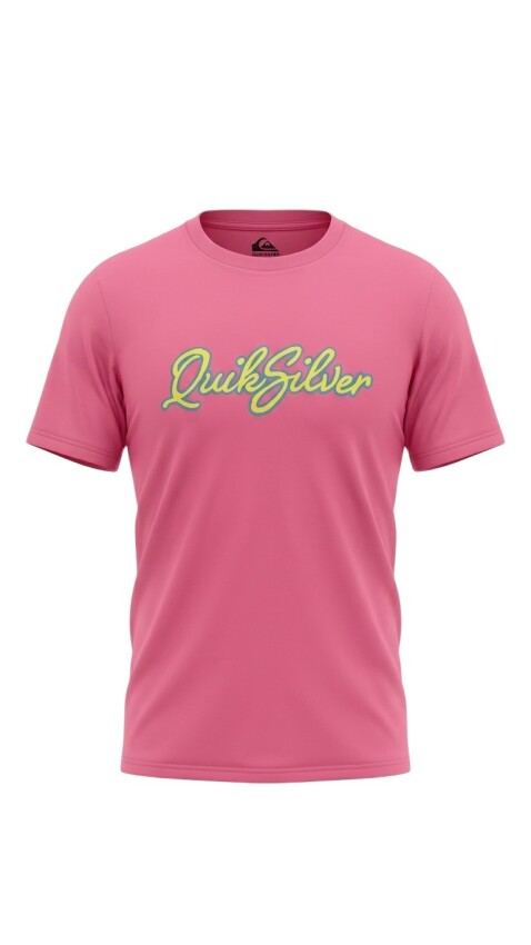 Quiksilver Malibu Pembe Erkek Tshirt - 1