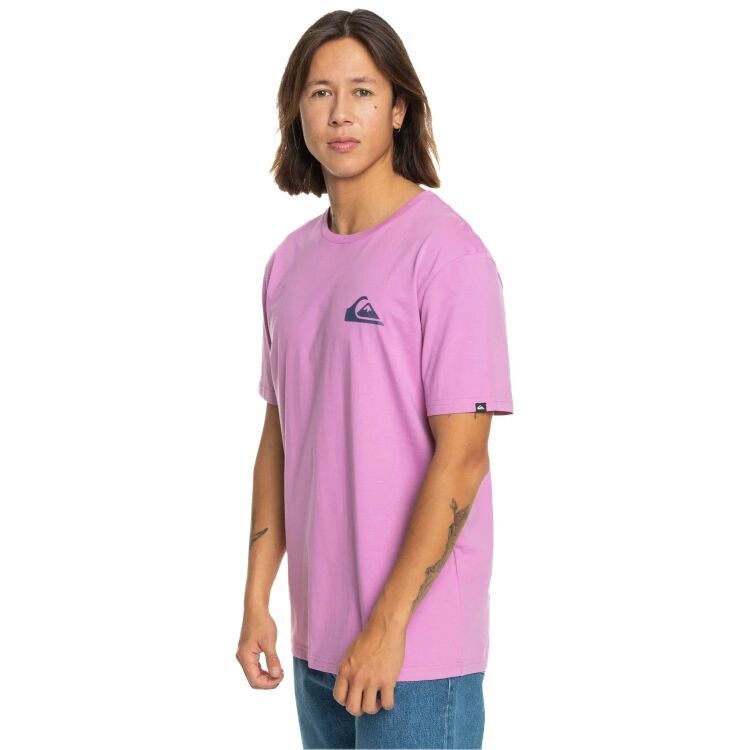 Quiksilver MW MINI LOGO SS Mor Erkek Tshirt - 2