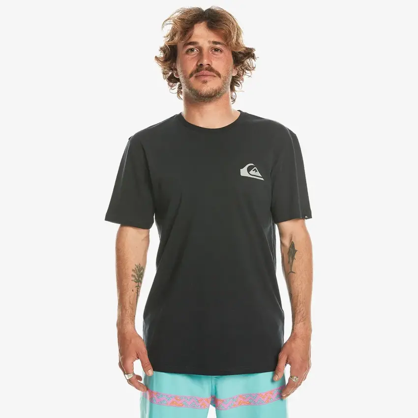 Quiksilver MW MINI LOGO SS SİYAH Erkek Tshirt - 3