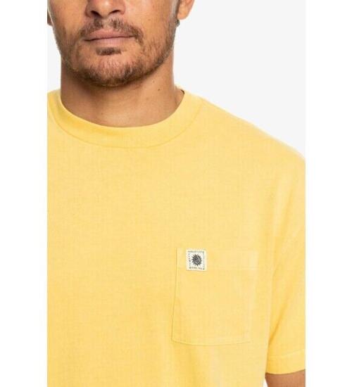 Quiksilver NATURALDYE M KTTP SARI Erkek Tshirt - 3