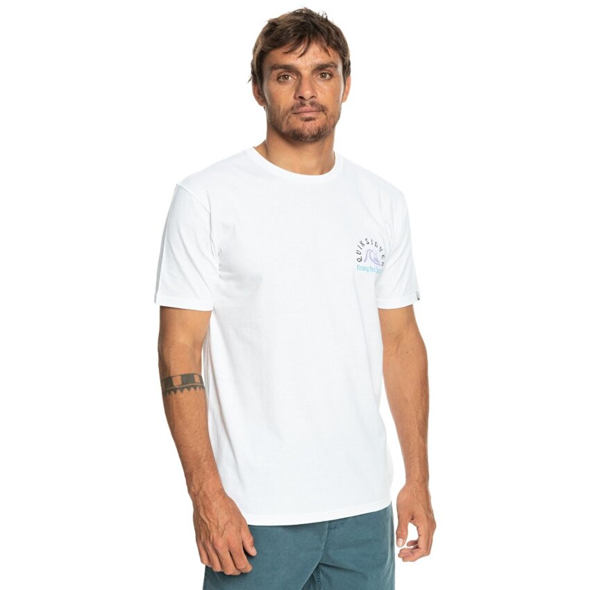 Quiksilver Originalbarrel M Tees Beyaz Erkek Tshirt - 2